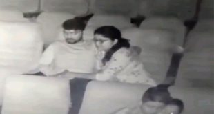College Girls Blowjob in the theater