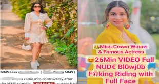 Miss State Crown Winner Actress Mms – Scandal Fucking Riding & Blowjob with Full Face