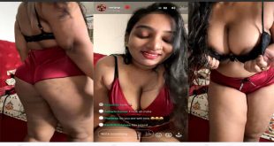 Tamil insta fame Suriyaprabha show nipples live chat
