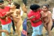 Outdoor Caught Sex With Fuor Boys